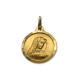Medalla de oro virgen Dolorosa 16mm